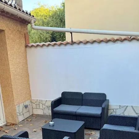 Spacieux Rez De Maison 7 Pers Clim Cour Et Parking Mauguio