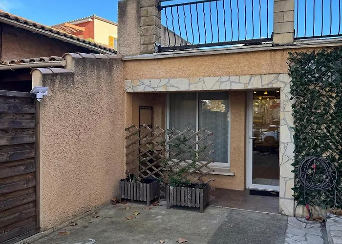 Villa Spacieux Rez De Maison 7 Pers Clim Cour Et Parking Mauguio